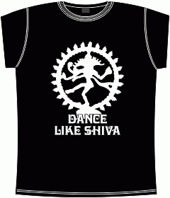 Прикольные футболки: Dance Like Shiva Black